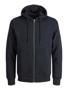 Jack & Jones Zip hoodie -Black - 12210830