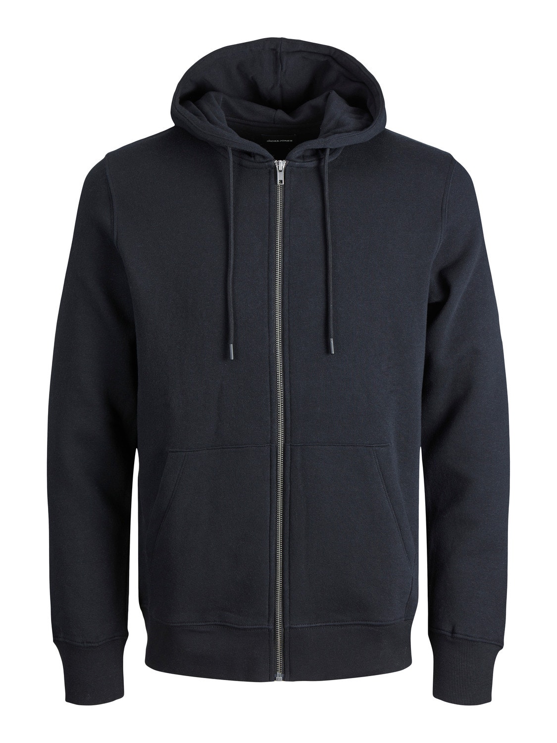 Jack & Jones Plain Zip hoodie -Black - 12210830