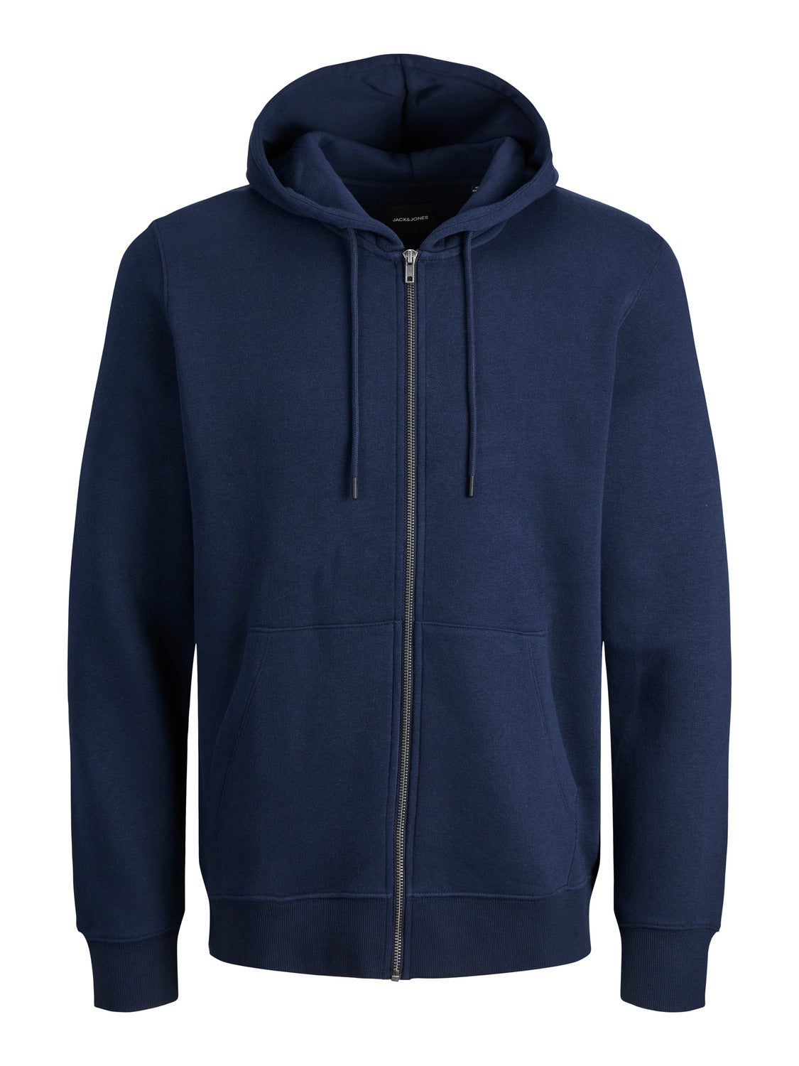 Effen hoodie met zakken met ritsje - Grijs - Tienerjongen - 18.00