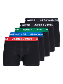 Jack & Jones 5-pak Bokserki Junior -Electric Blue Lemonde - 12210878