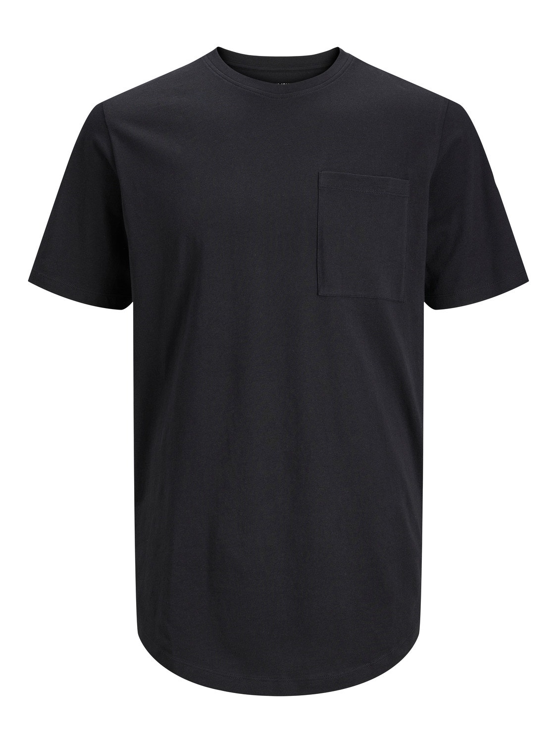 Jack & Jones Yksivärinen Pyöreä pääntie T-paita -Black - 12210945
