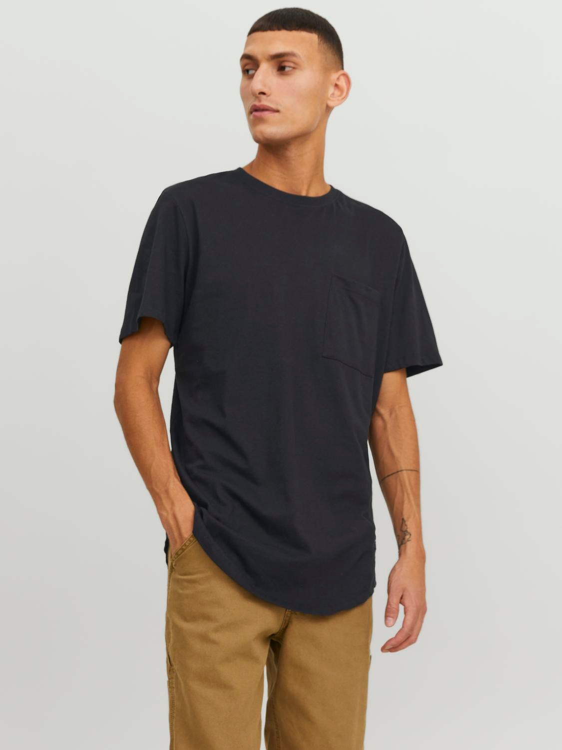 Jack & Jones Καλοκαιρινό μπλουζάκι -Black - 12210945