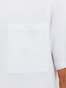 Jack & Jones Effen Ronde hals T-shirt -White - 12210945