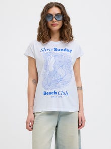 JJXX JXASTRID T-shirt -Bright White - 12210964