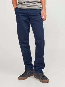 Jack & Jones Regular Fit Spodnie chino -Navy Blazer - 12210969