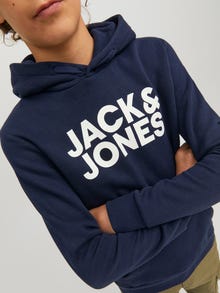 Jack & Jones Paquete de 2 Hoodie Logo Para meninos -Black - 12210980