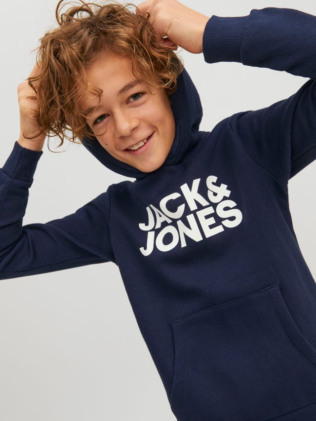 Jack & Jones 2-pack Logo Hoodie Voor jongens - 12210980