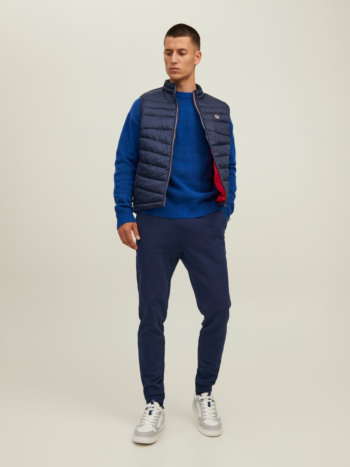 Jack & Jones Calças de fato de treino Slim Fit -Navy Blazer - 12211027