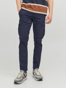 Jack & Jones Confezione da 2 Pantaloni cargo Slim Fit -Navy Blazer - 12211071
