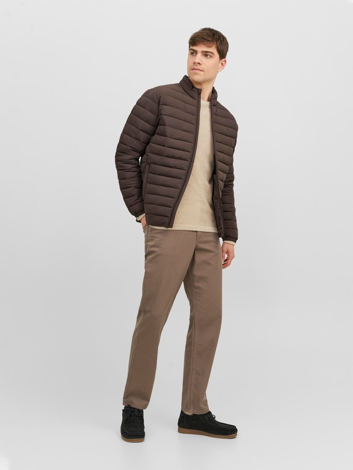 Jack & Jones Puffer jacket -Seal Brown - 12211129