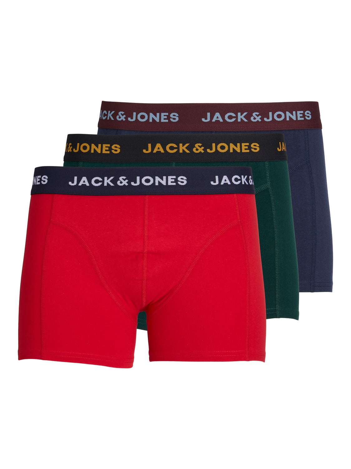 Garçons Logo 3-pack Boxers Men red Jack & Jones Garçon Vêtements Sous-vêtements Culottes & Bas Shortys 