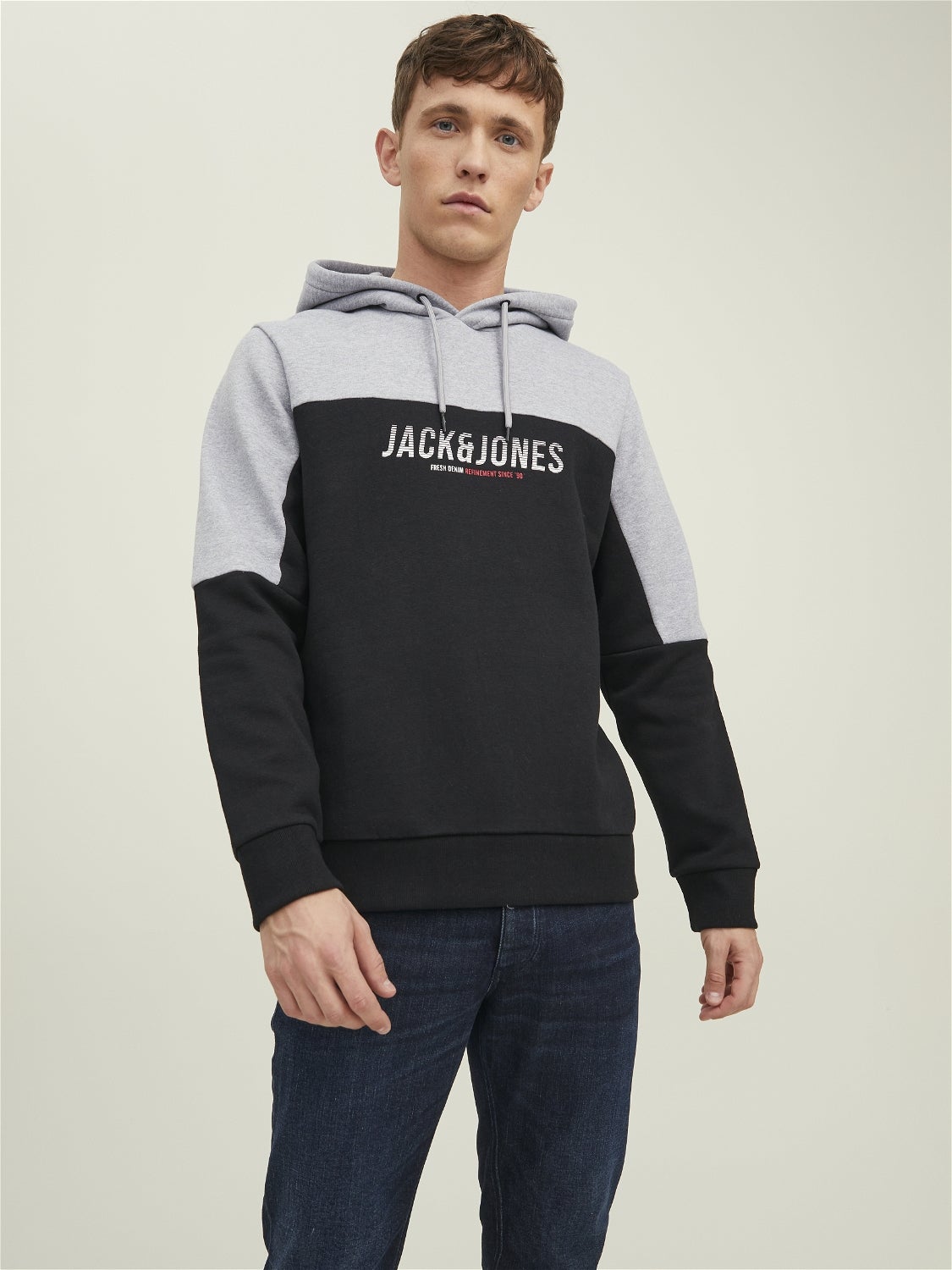 Colour block Hoodie with 50% discount! | Jack u0026 Jones®