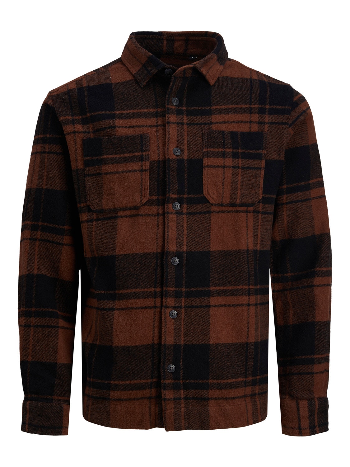 Jack & Jones Comfort Fit Overshirt -Cinnamon - 12211401
