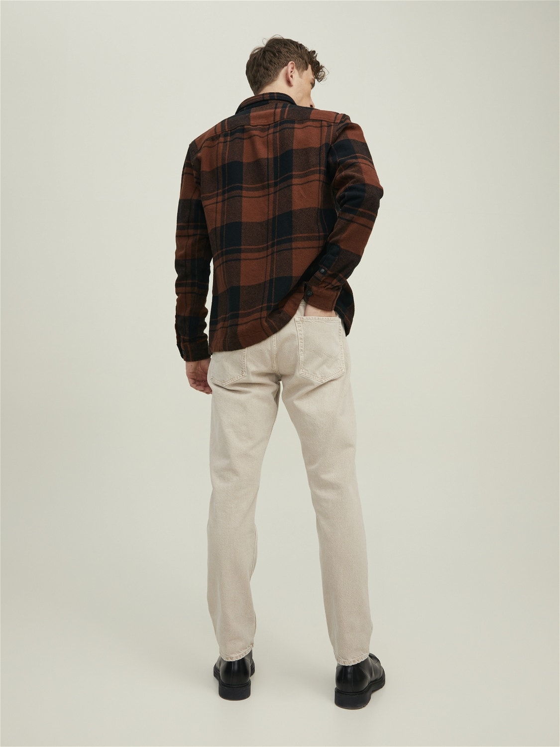 Jack & Jones Comfort Fit Permatomi marškiniai -Cinnamon - 12211401