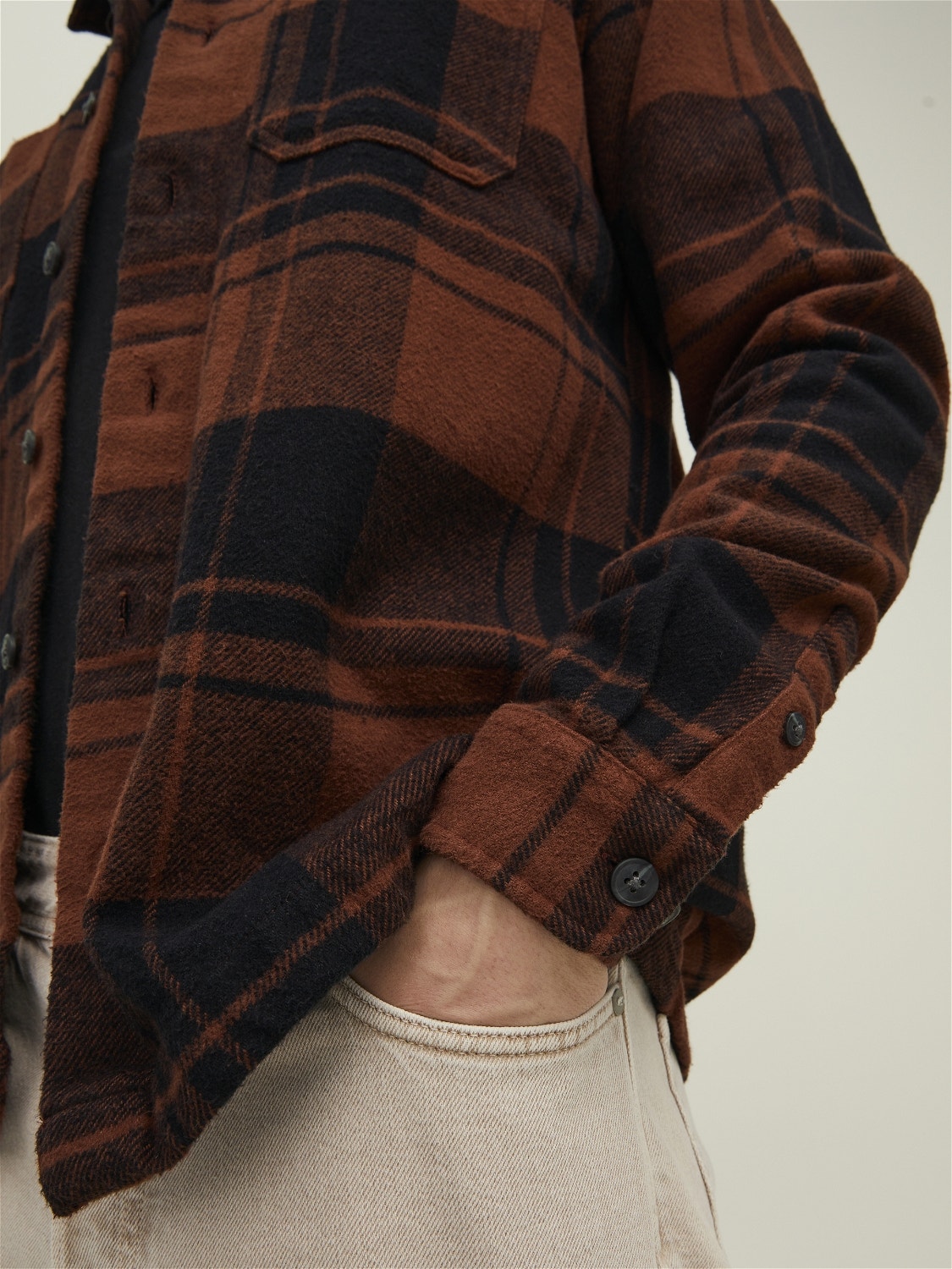 Jack & Jones Giacca camicia Comfort Fit -Cinnamon - 12211401