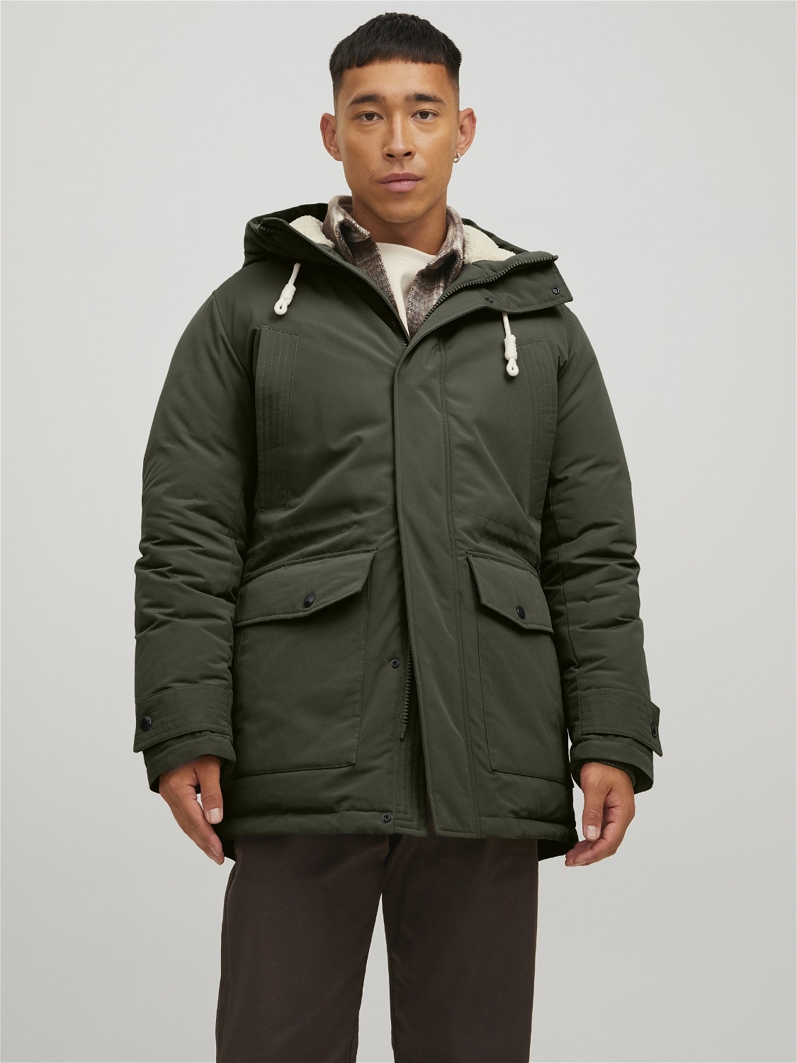 Jack & Jones Parka -Forest Night - 12211771