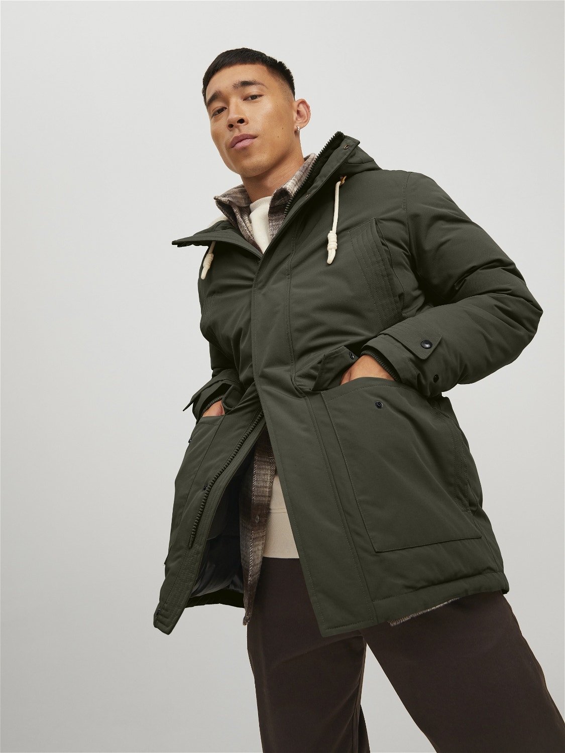 Jack & Jones Parka -Forest Night - 12211771