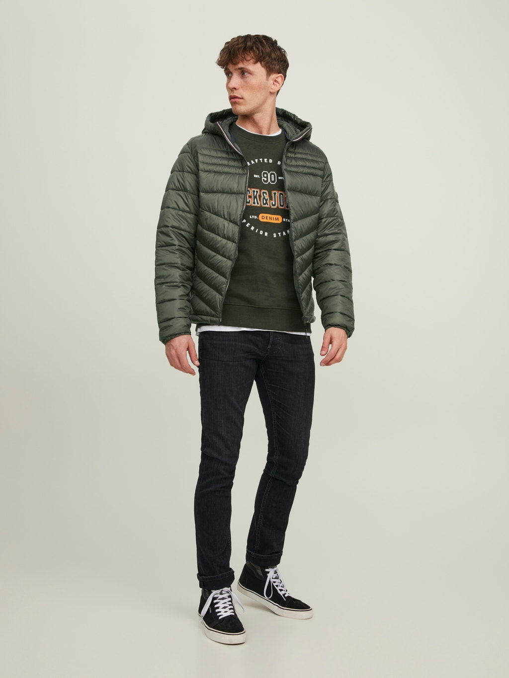 NAME IT Jungen Daunenjacke Mit Kapuze - Gefütterte Winterjacke