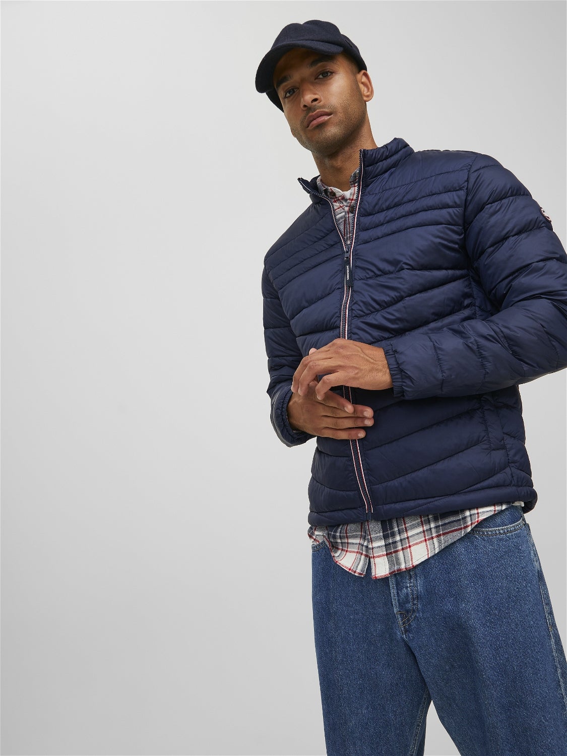 Jack and shop jones blue jacket