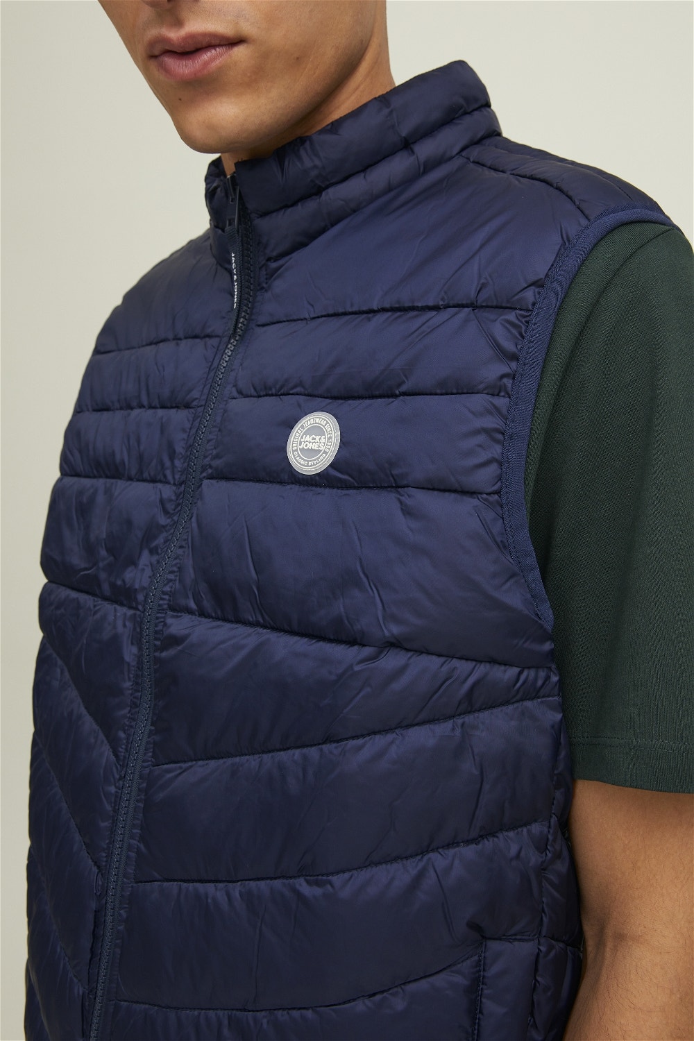 Jack & Jones Puffer gilet -Navy Blazer - 12211790