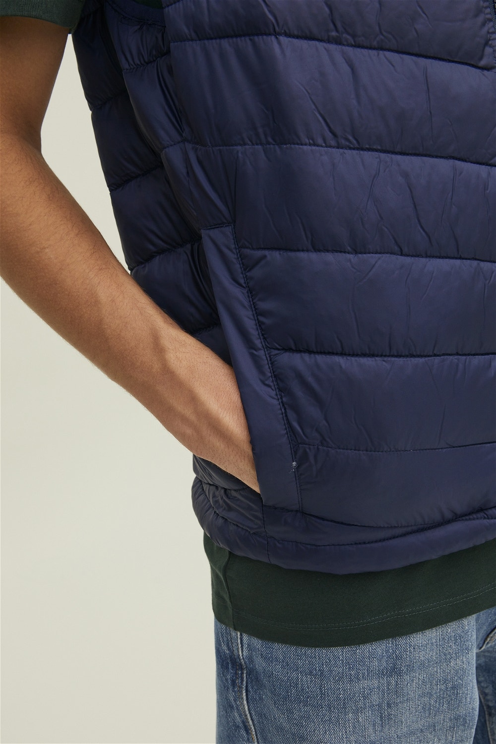 Jack & Jones Puffer gilet -Navy Blazer - 12211790