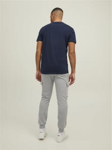 Jack & Jones Regular Fit Tepláky -Light Grey Melange - 12212170