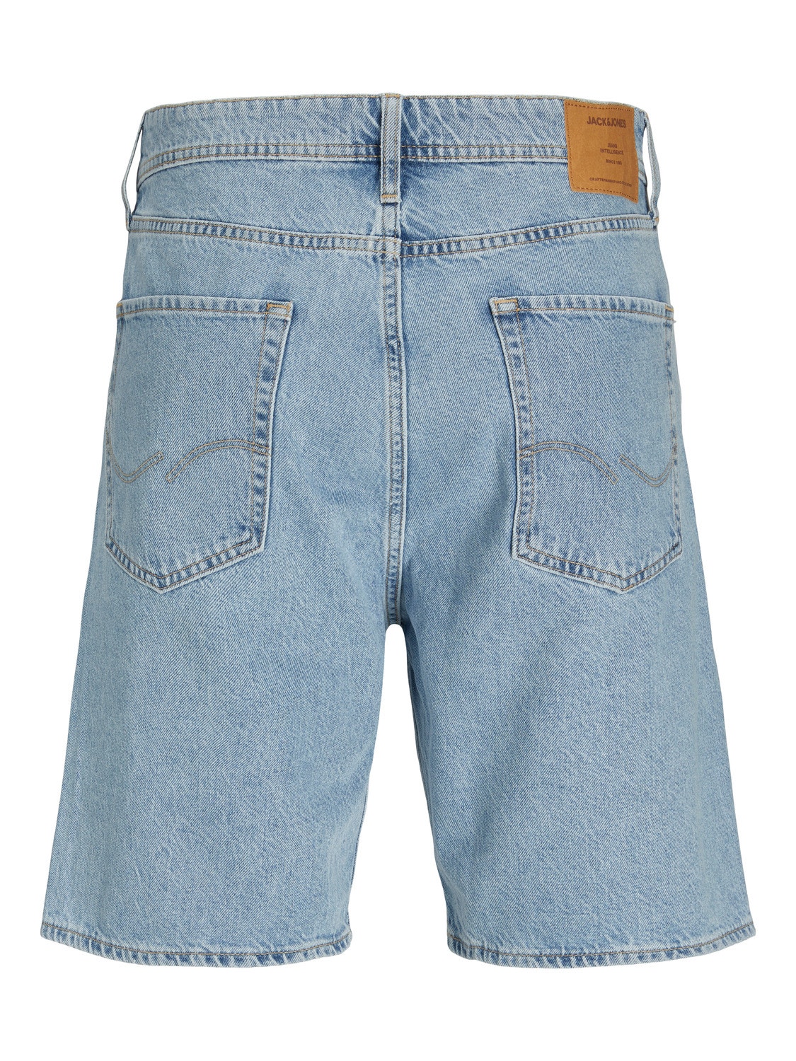 Jack & Jones Loose Fit Denim shorts -Blue Denim - 12212180