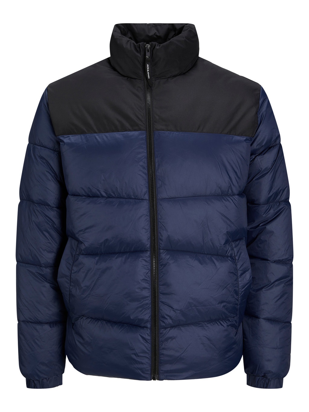 Er is een trend Fjord Aardappelen Colourblock Gewatteerde jas met 50% korting! | Jack & Jones®