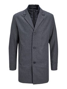 Jack & Jones Kabát -Grey Melange - 12212262