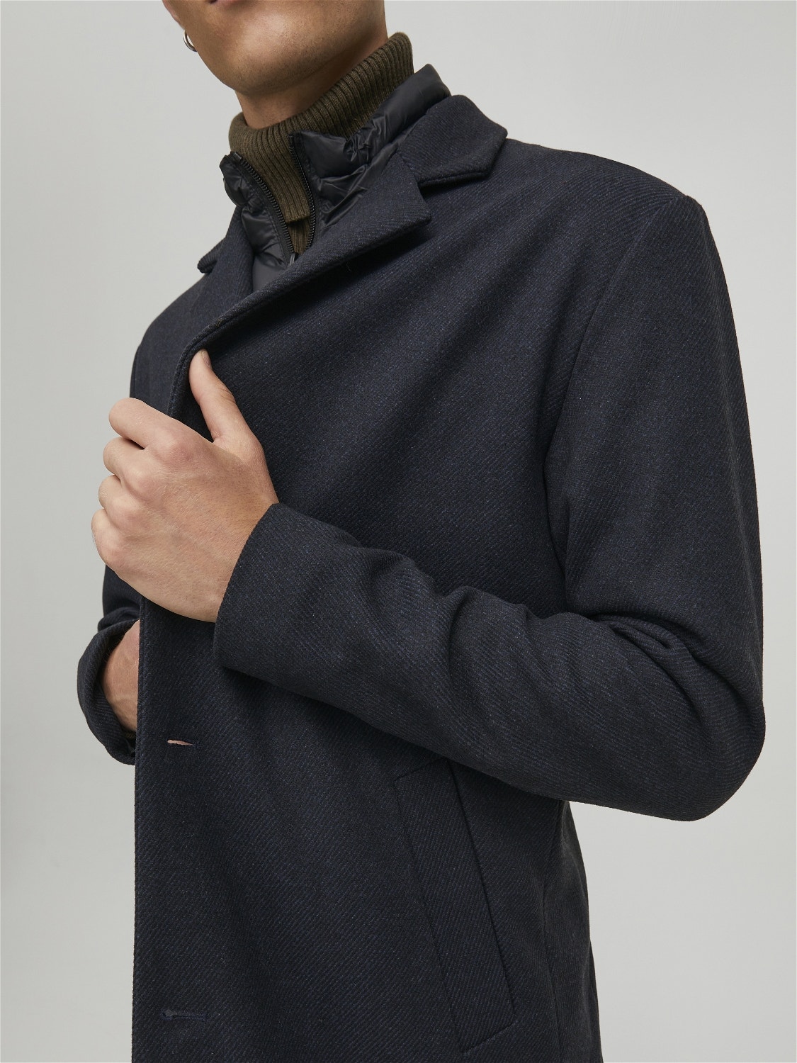 Jack & Jones Cappotto -Dark Navy - 12212262