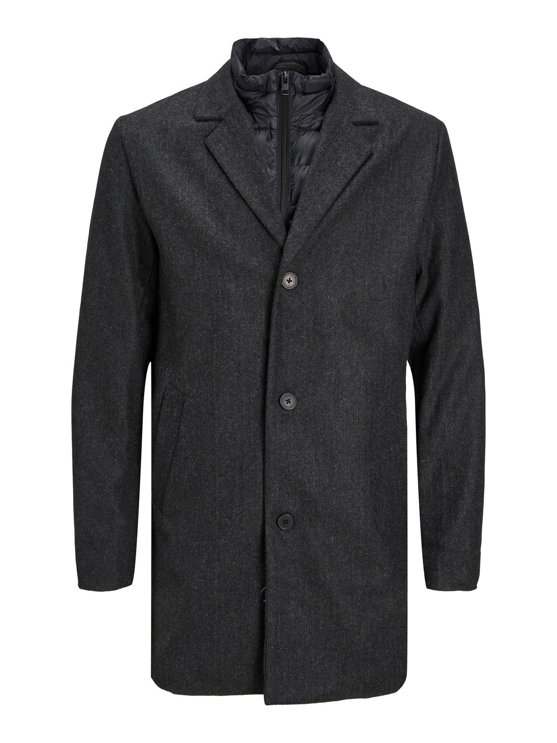 Jack & Jones Coat -Dark Grey - 12212262