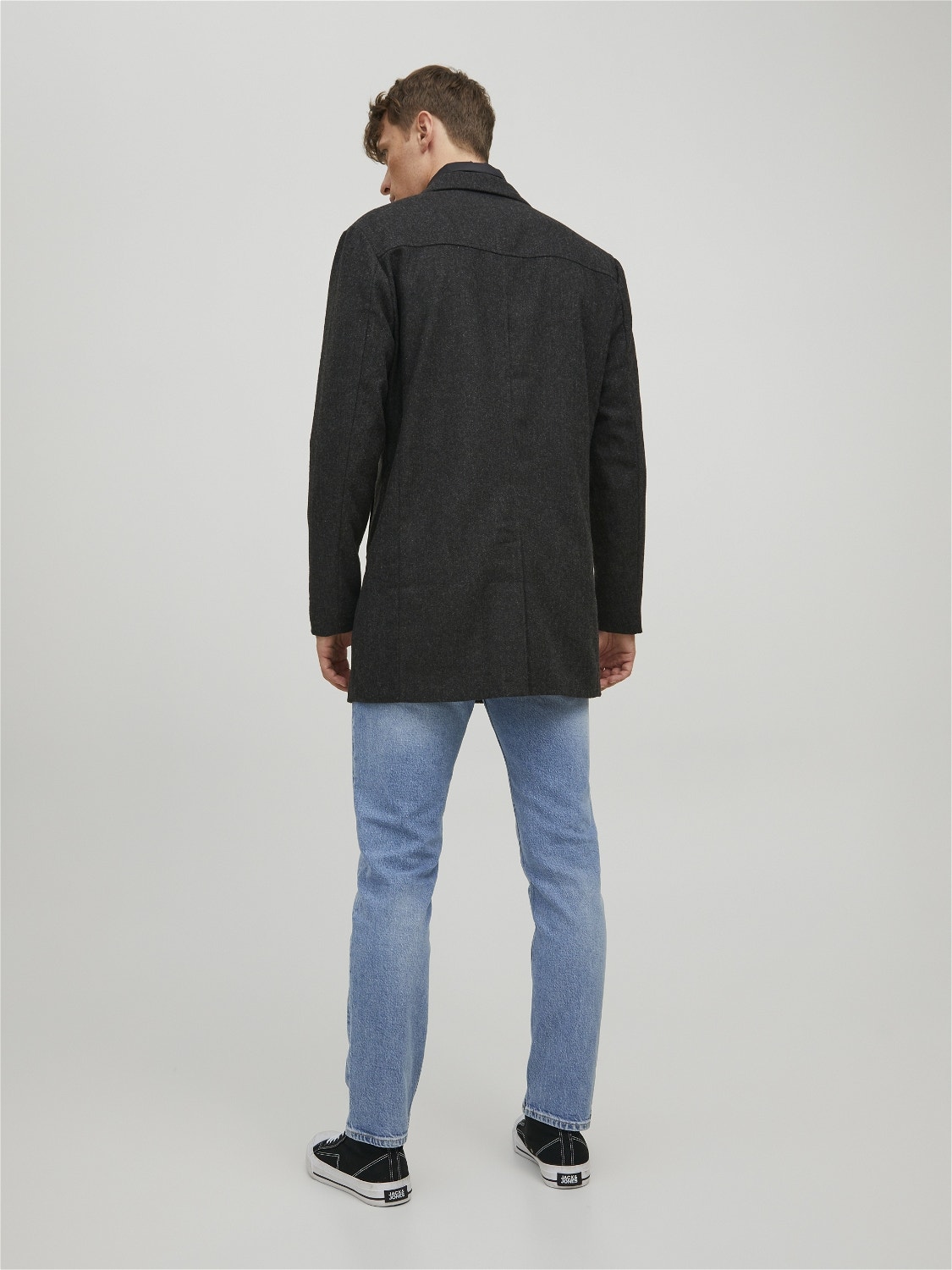 Jack & Jones Cappotto -Dark Grey - 12212262