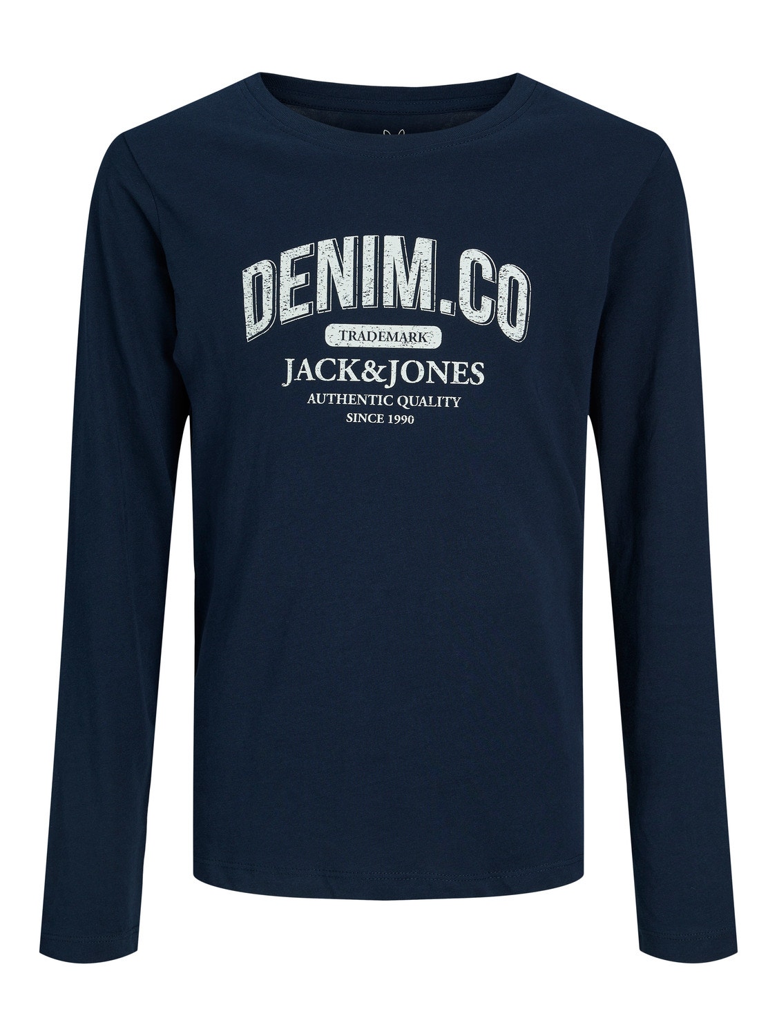 Jack & Jones Logo T-skjorte For gutter -Navy Blazer - 12212313