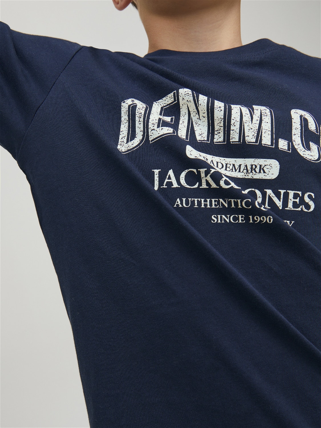 Jack & Jones Poikien Logo T-paita -Navy Blazer - 12212313