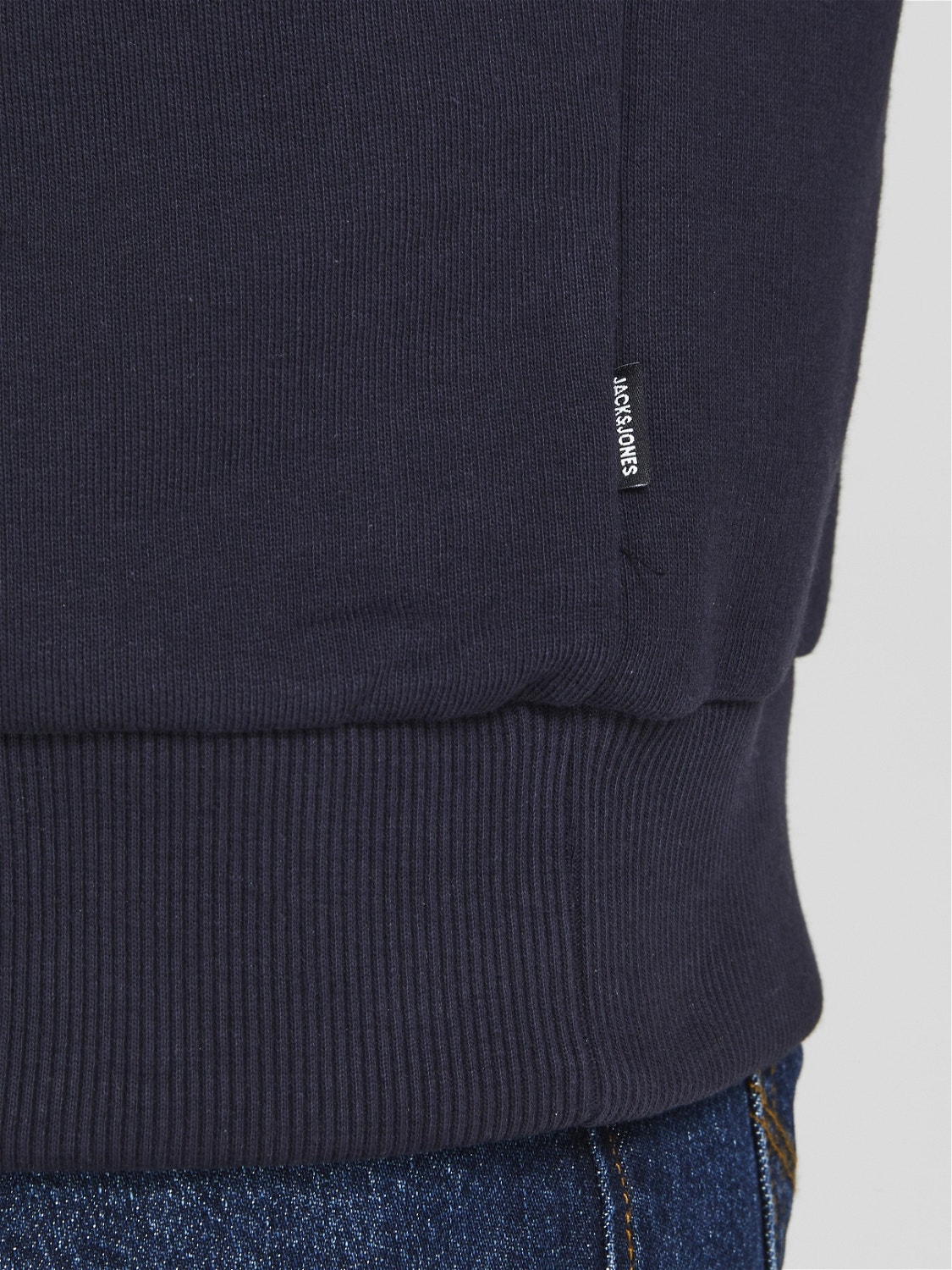 Jack & Jones Moletom com gola redonda Texto -Perfect Navy - 12212335