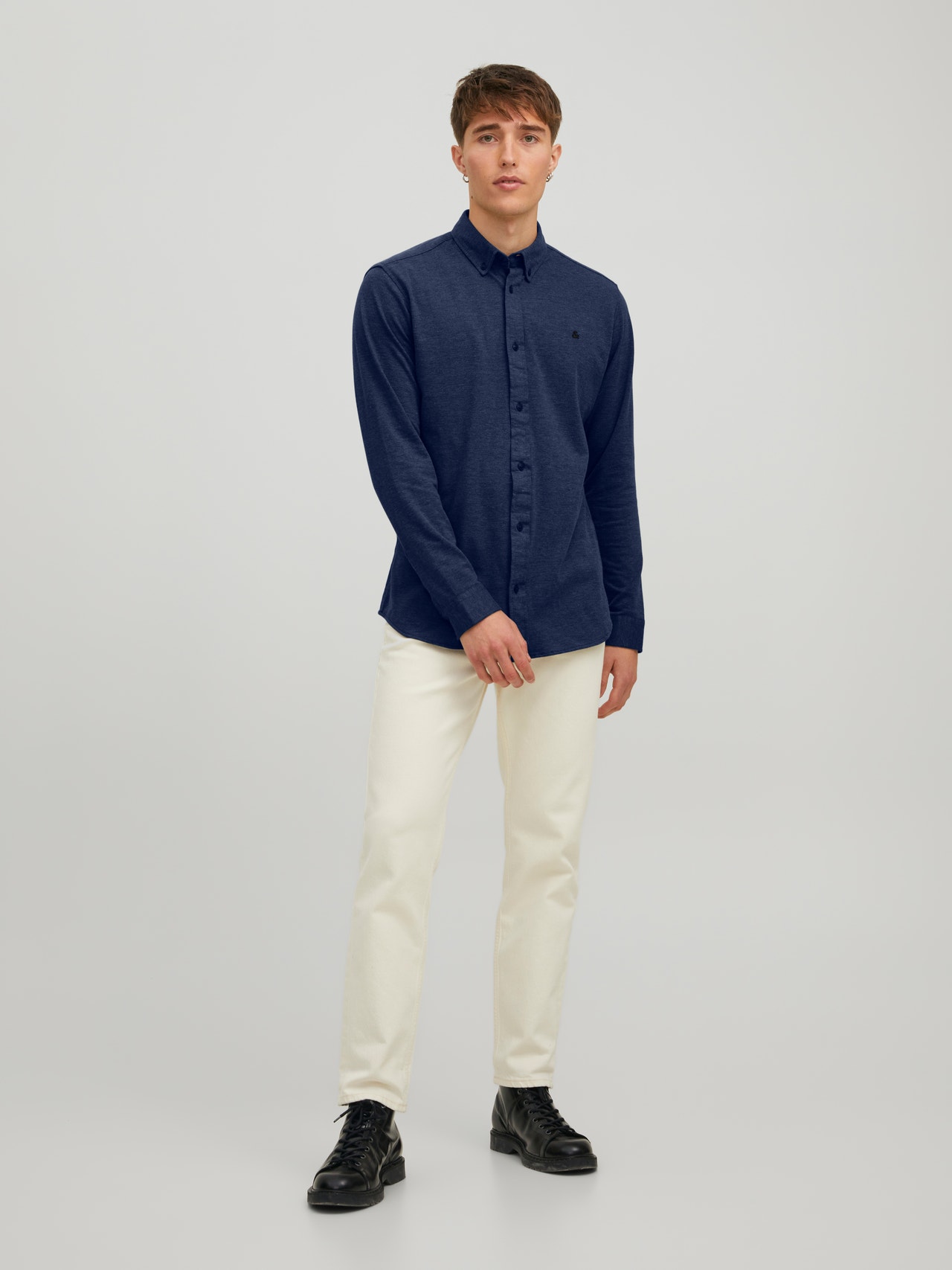 Jack & Jones Camisa informal Regular Fit -Navy Blazer - 12212345