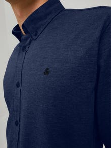 Jack & Jones Regular Fit Neformalus marškiniai -Navy Blazer - 12212345