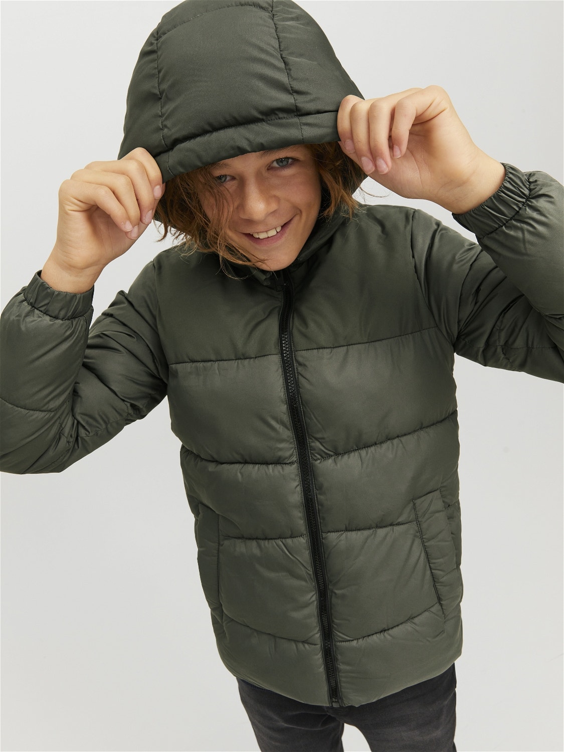 Jack & Jones Puffer jas Voor jongens -Rosin - 12212402