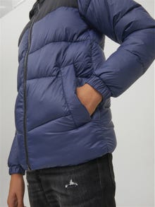 Jack & Jones Puffer jas Voor jongens -Navy Blazer - 12212402