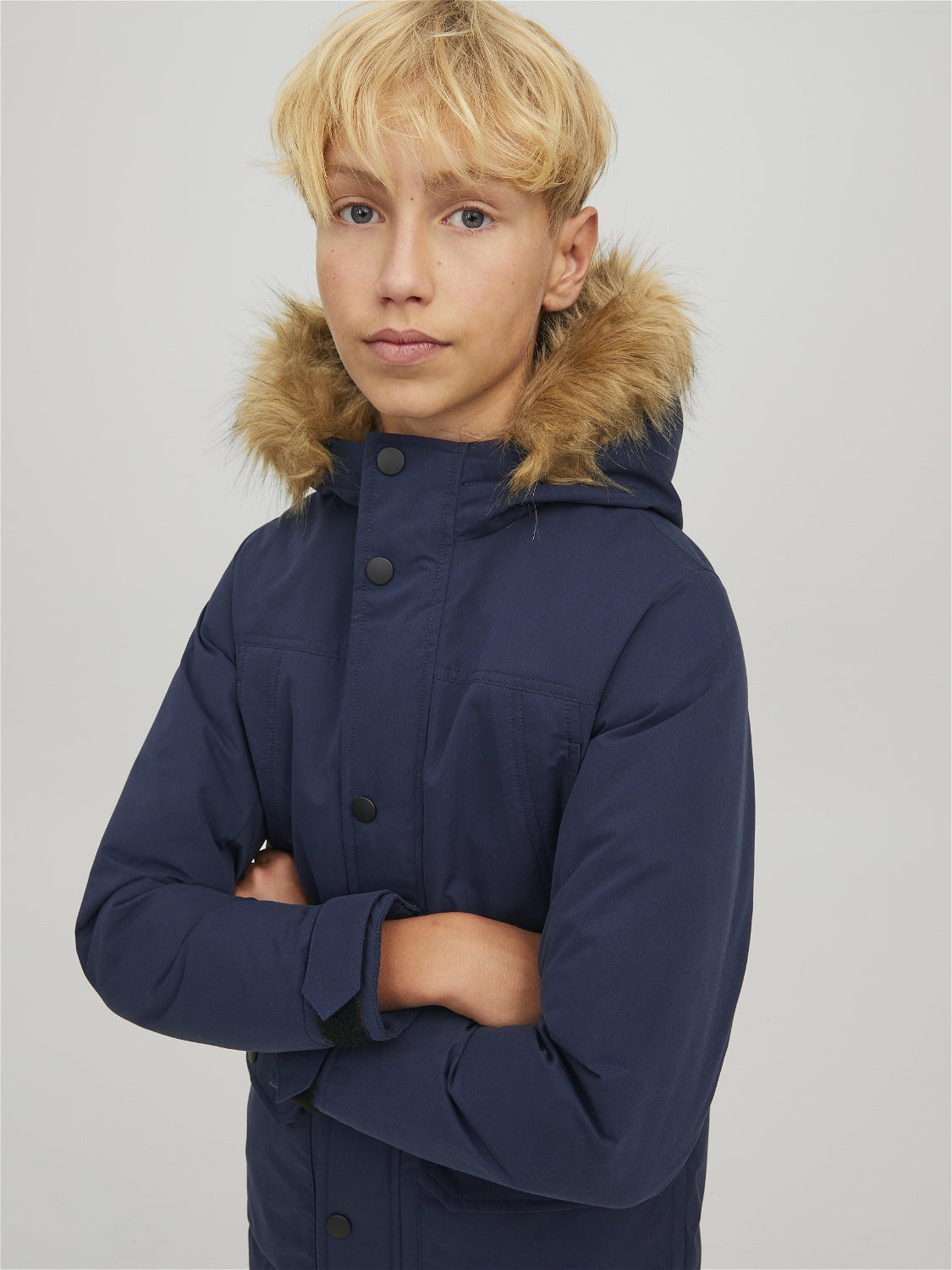 jack jones blue coat