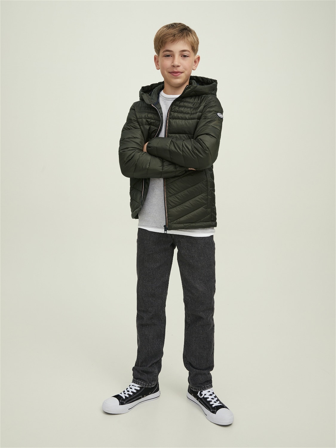 Jack & Jones Puffer jacket For boys -Rosin - 12212568