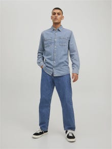 Jack & Jones Camisa vaquera Regular Fit -Light Blue Denim - 12212806