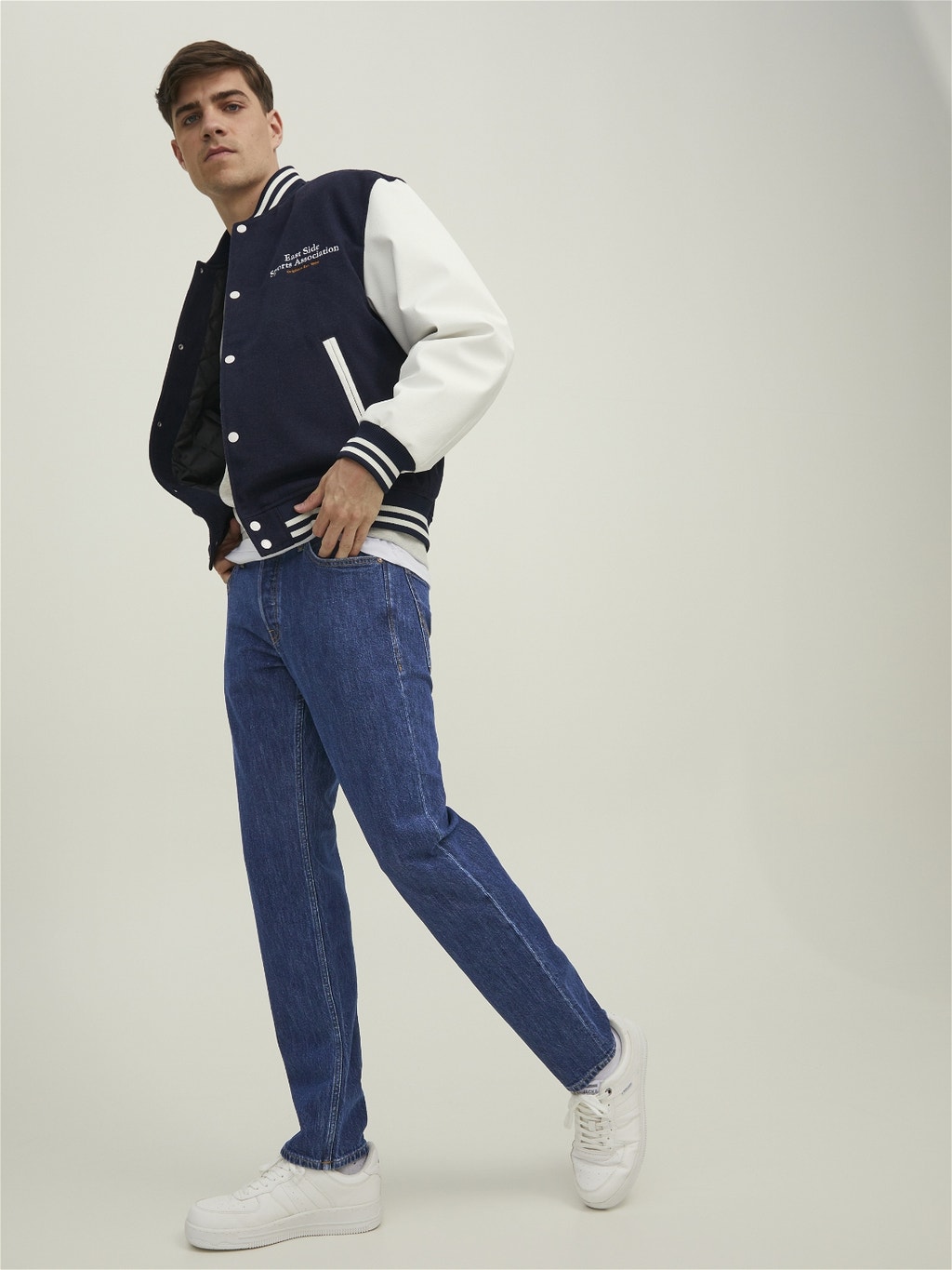Mike Original MF 486 Comfort fit jeans | Medium Blue | Jack & JonesÂ®