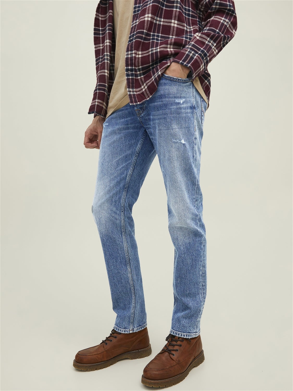 JJIMIKE JJORIGINAL SPK 405 Tapered fit jeans