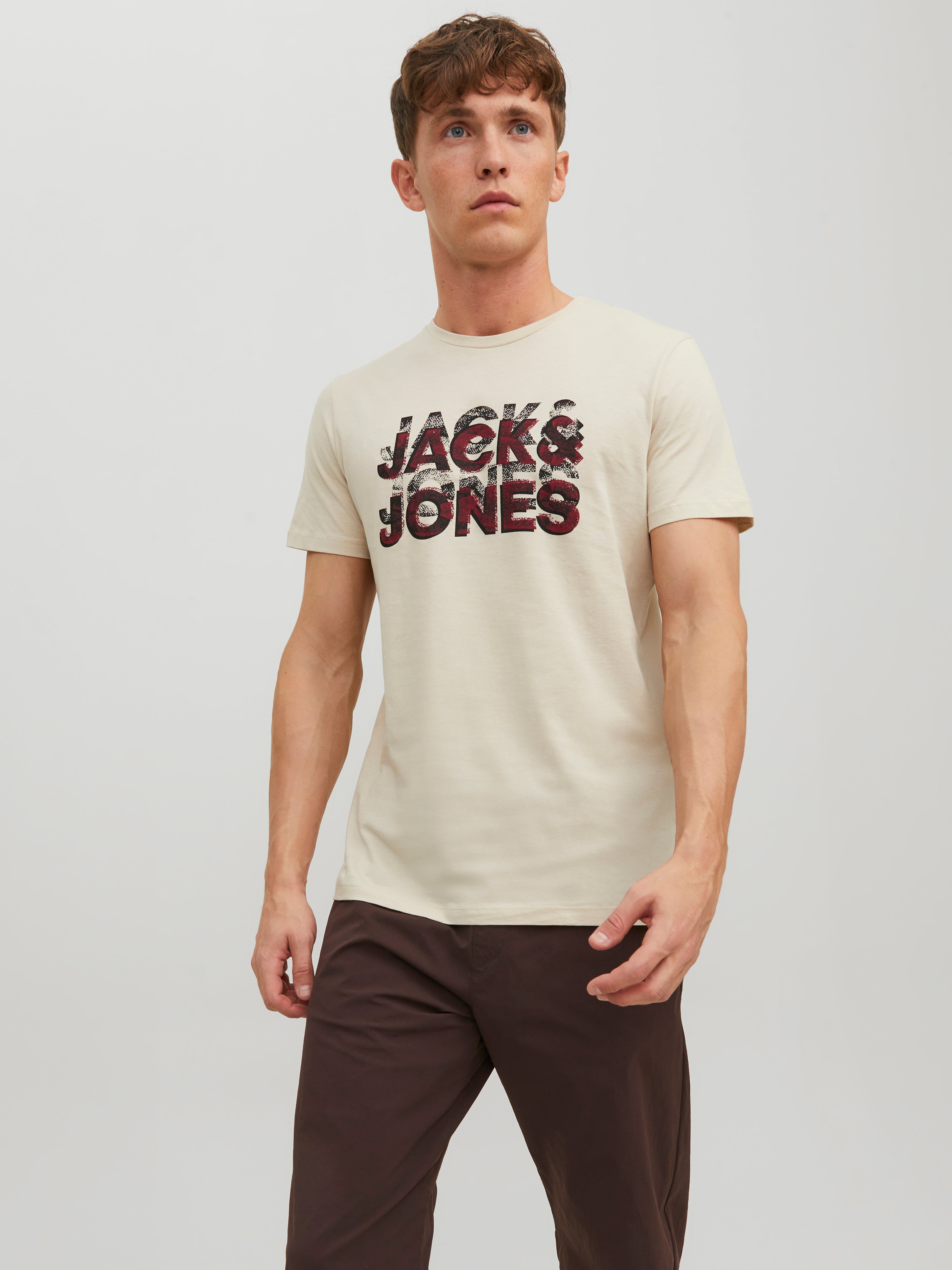 T-shirt Jack & Jones slim fit blanc tie and dye M Hommes Vêtements Hauts & t-shirts T-shirts T-shirts imprimés Jack & Jones T-shirts imprimés 