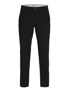 Jack & Jones Relaxed Fit Chino Hose -Black - 12212936