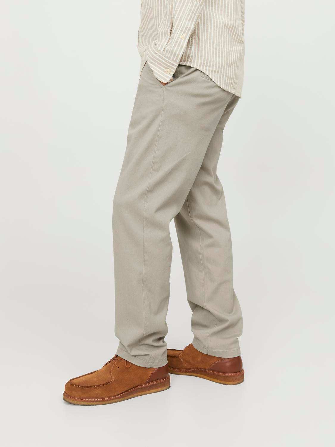 Jack & Jones Relaxed Fit Chino trousers -Crockery - 12212936