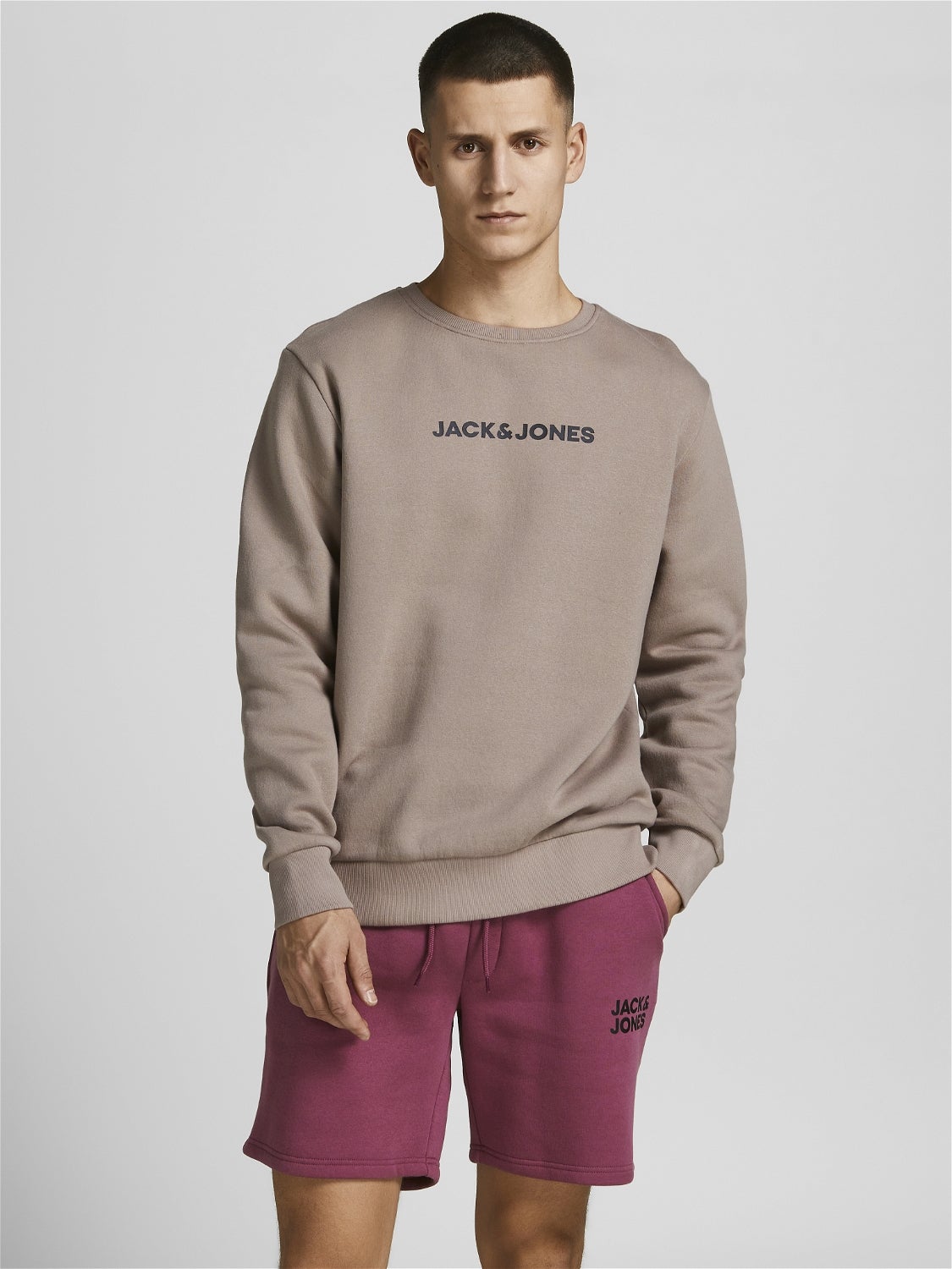 HERREN Pullovers & Sweatshirts Ohne Kapuze Rot L Jack & Jones sweatshirt Rabatt 56 % 