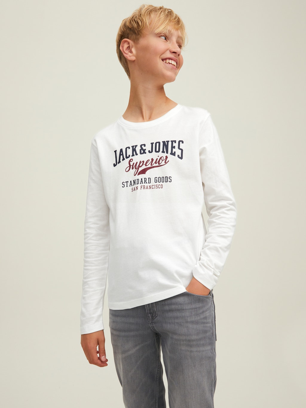 dichtheid Accommodatie geest Jongens T-shirt met lange mouwen met 20% korting! | Jack & Jones®