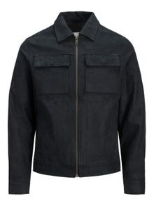 Jack & Jones Faux leather jacket -Jet Black - 12213082